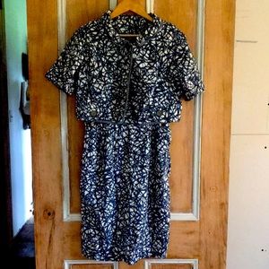 Vintage dress and jacket suit